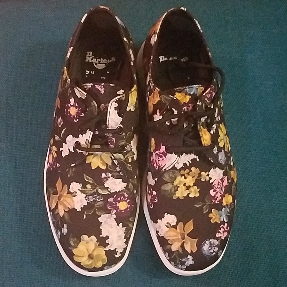Dr. Martens Floral Tennis Shoes